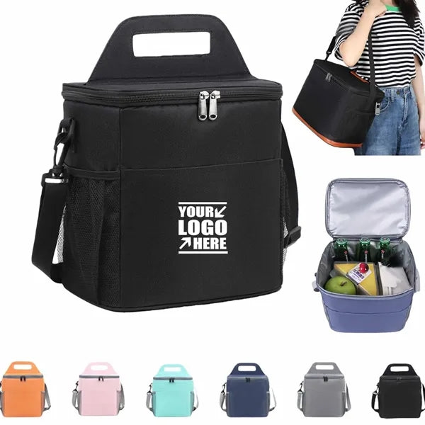 Large capacity square minimalist crossbody ice pack
