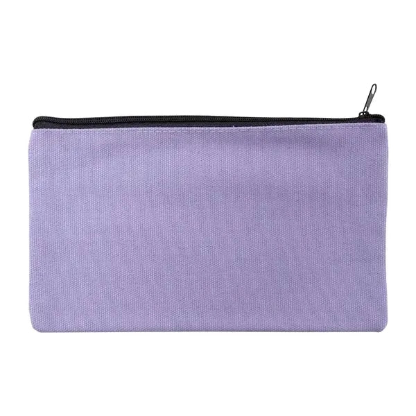 Canvas Pen Pencil Case Bag w/ Zipper