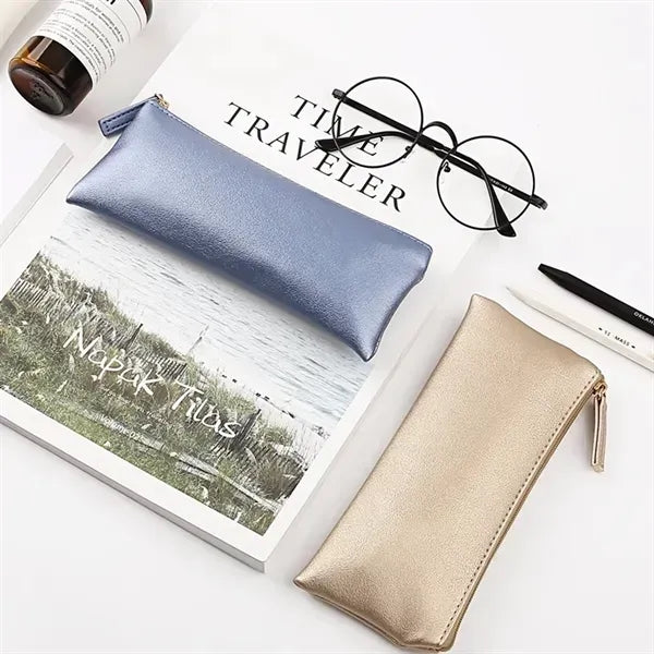Pu Leather Pencil Bag
