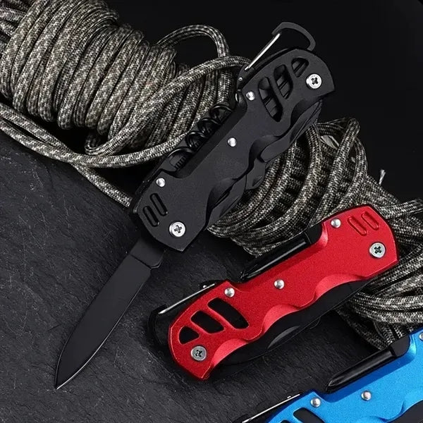Portable Folding Tool With Safety Locking