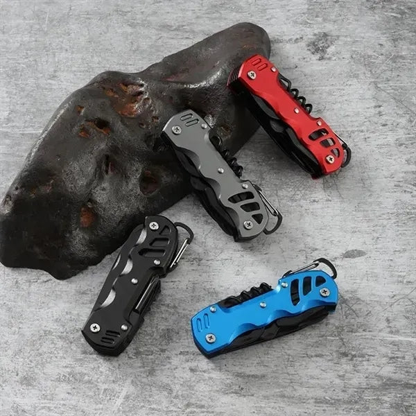 Portable Folding Tool With Safety Locking