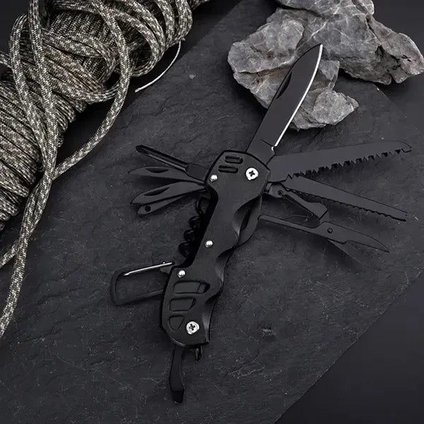 Portable Folding Tool With Safety Locking