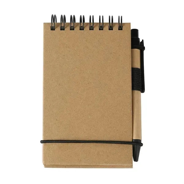 Pocket Kraft Spiral Notebook Kit