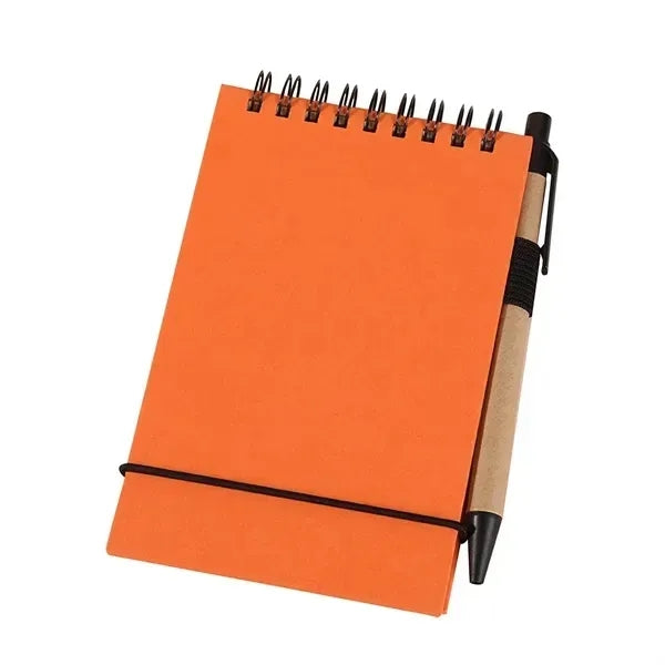 Pocket Kraft Spiral Notebook Kit