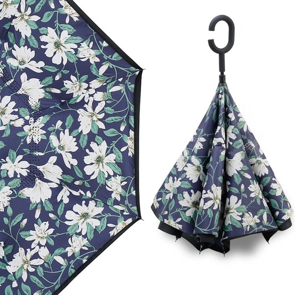 Inverted Double Layer Reverse Umbrella for Car and Outdoor