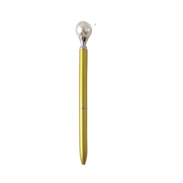 Big Pearl Metal Ballpoint Pen
