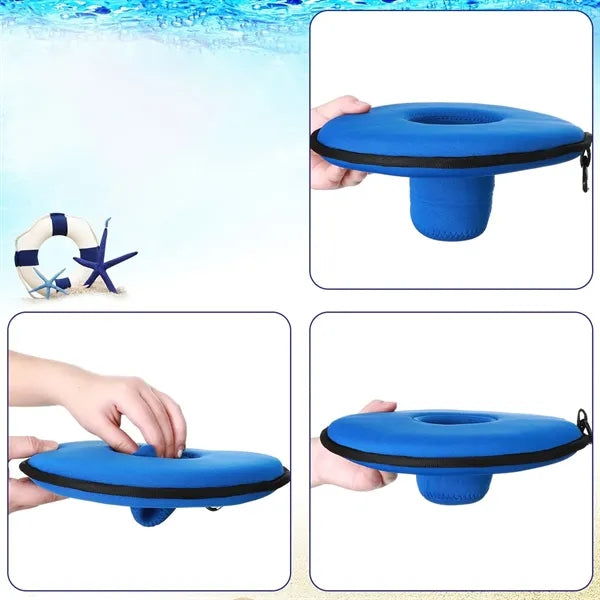 Neoprene Floating Drink Holder for Pool and Beach