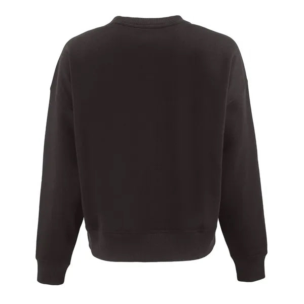 Clique Drive Recycled Womens Cropped Crew Sweatshirt