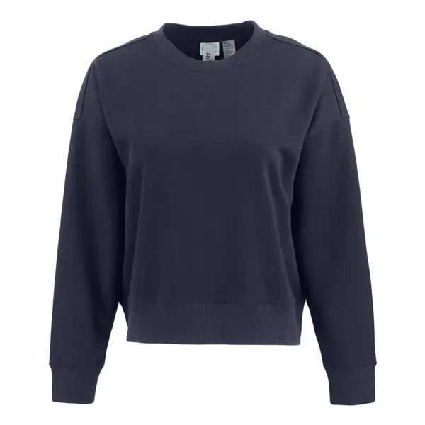 Clique Drive Recycled Womens Cropped Crew Sweatshirt