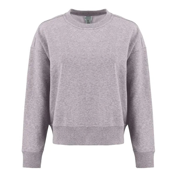 Clique Drive Recycled Womens Cropped Crew Sweatshirt