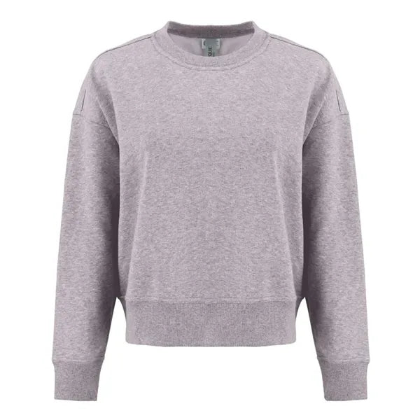 Clique Drive Recycled Womens Cropped Crew Sweatshirt