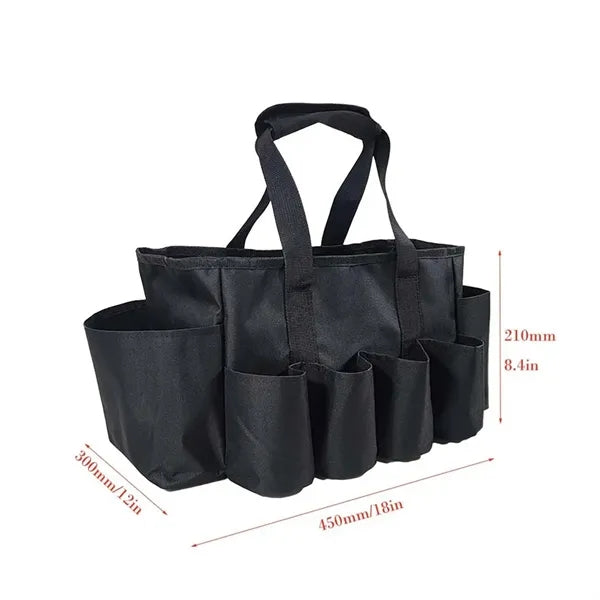 Heavy Duty Multi Pocket Utility Tote Organizer Bag Carry