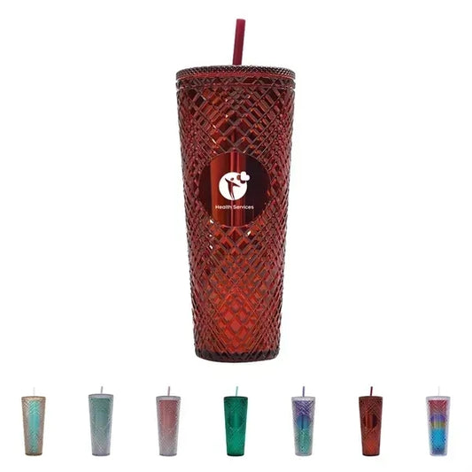 Plastic Double Lattice Cup