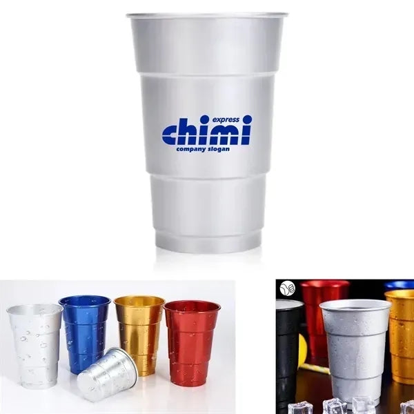 16 Oz Stadium Aluminum Cup
