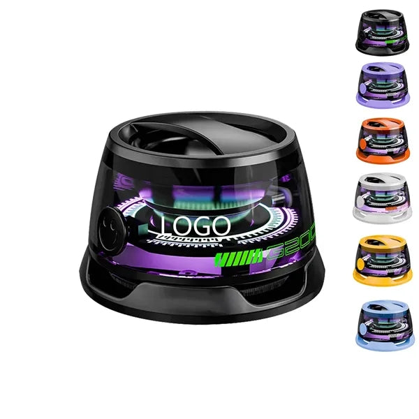 Magnetic Lock Bluetooth Speaker Portable RGB 6H Playtime