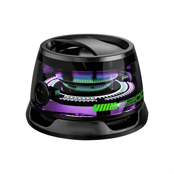 Magnetic Lock Bluetooth Speaker Portable RGB 6H Playtime