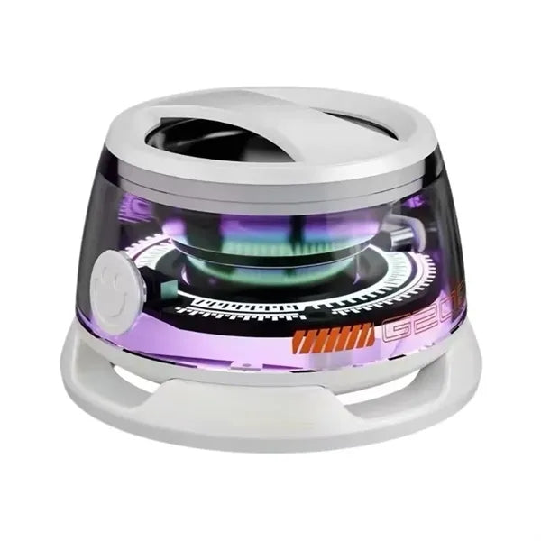 Magnetic Lock Bluetooth Speaker Portable RGB 6H Playtime