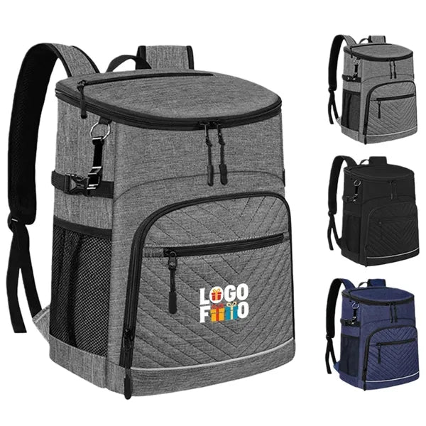 Insulated Cooler Backpack Leakproof Multipocket for Picnic