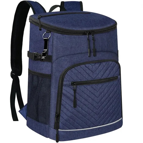 Insulated Cooler Backpack Leakproof Multipocket for Picnic