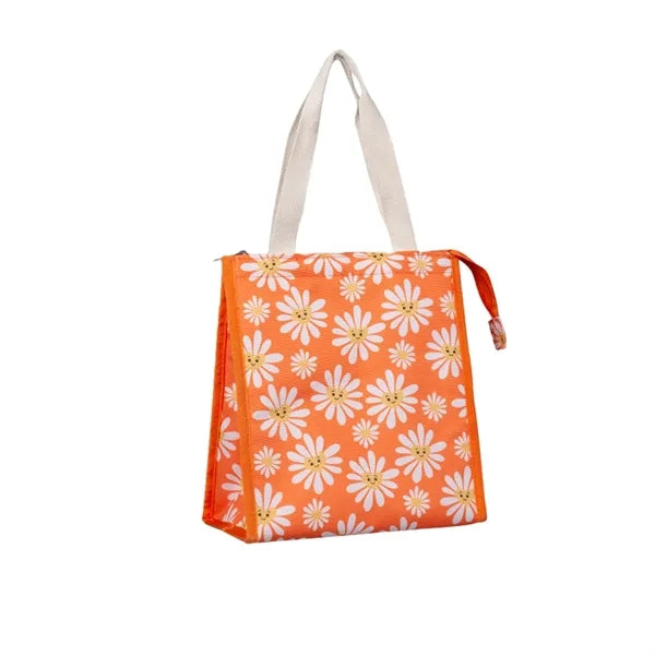Insulated Lunch Bag Patterned Three Layer for Daily Commute