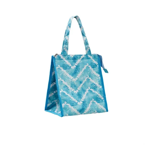 Insulated Lunch Bag Patterned Three Layer for Daily Commute