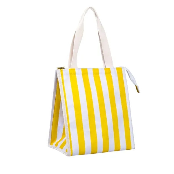 Insulated Lunch Bag Patterned Three Layer for Daily Commute