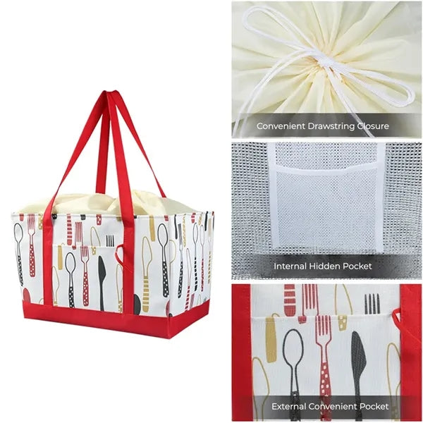 Insulated Grocery Bag Large Capacity for Shopping Women
