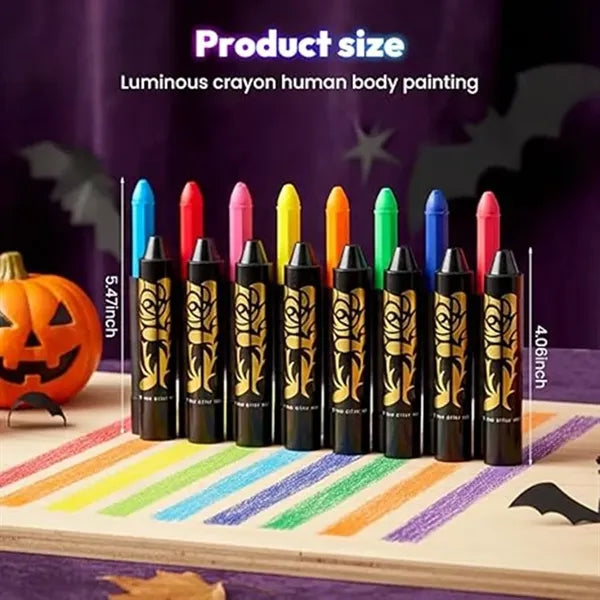 UV Neon Face Paint Markers