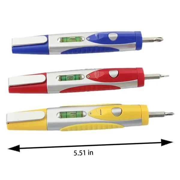 3-in-1 Pocket Multi-Function Tool Pen With Light Screwdriver