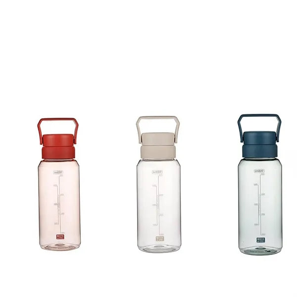 Big Apacity Plastic And Portable Frosted Water Bottle