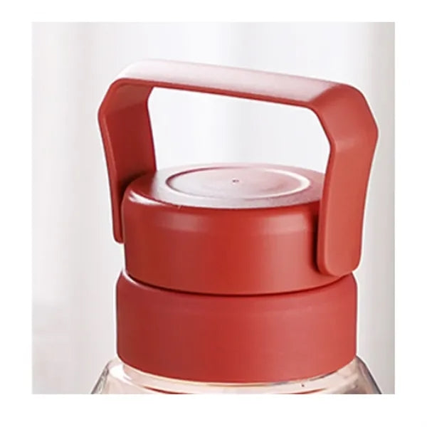Big Apacity Plastic And Portable Frosted Water Bottle
