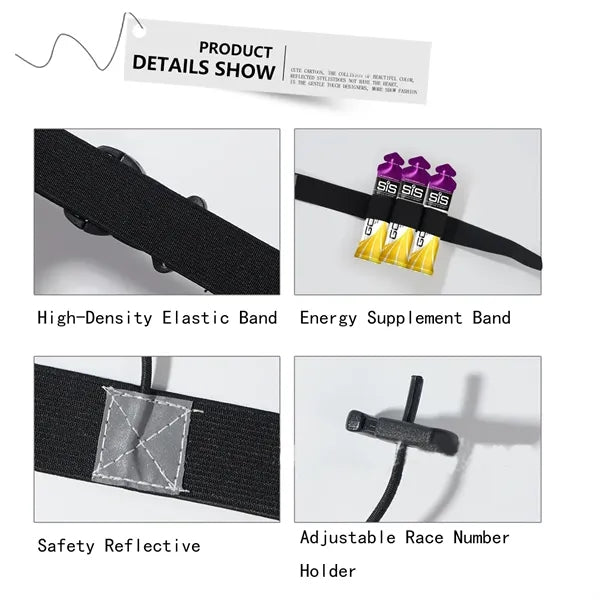 Adjustable Length and Tightness Marathon Energy Belt