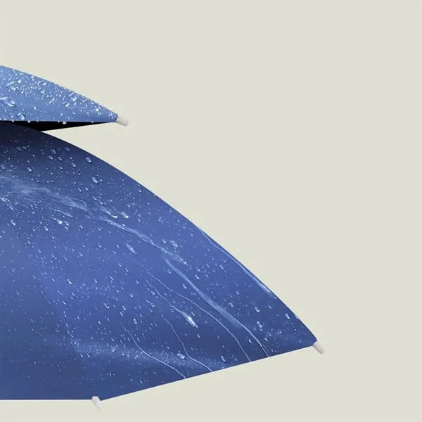 Double-Layer Adjustable Foldable Fishing Umbrella Hat