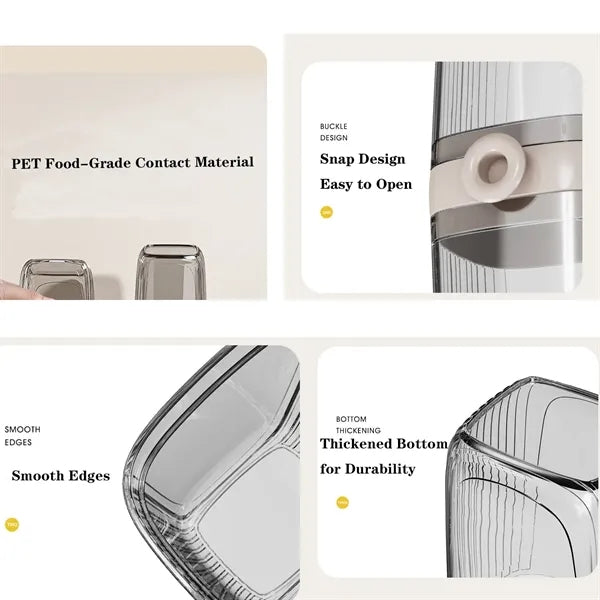 Portable Travel Toothbrush Cup and Soap Box Set