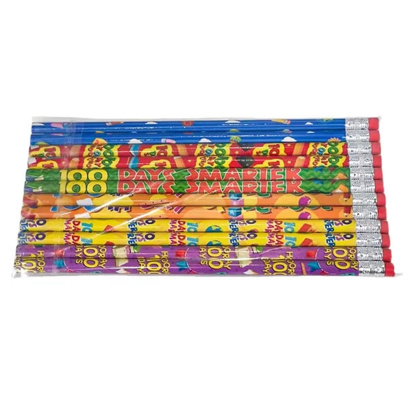 Cartoon HB Pencil with Eraser - Fun Stationery for Kids