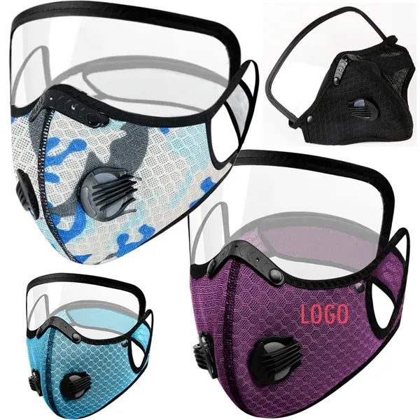 Face Mask with Eye Protection