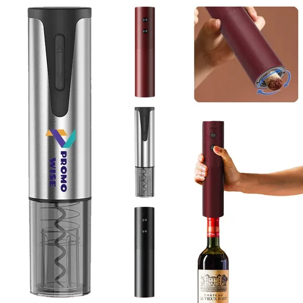 Fully Automatic Electric Wine Bottle Opener With Base