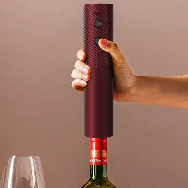 Fully Automatic Electric Wine Bottle Opener With Base