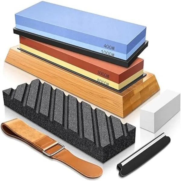 Knife Sharpening Stone Set