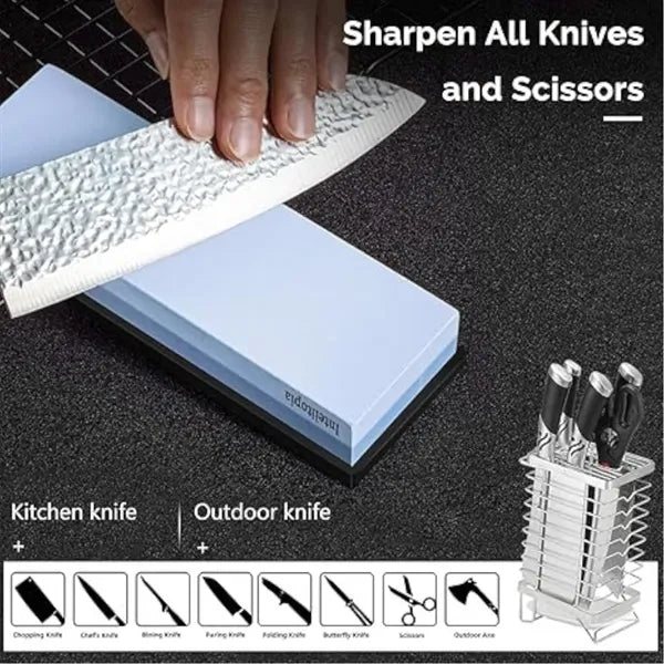 Knife Sharpening Stone Set