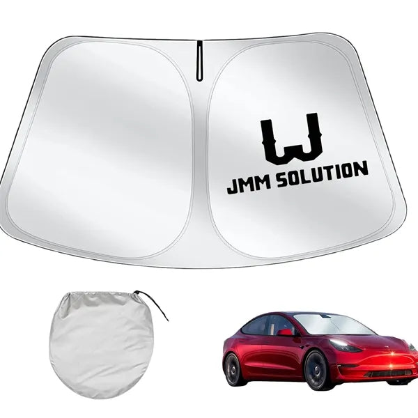 Tesla-Compatible Foldable UV-Blocking Car Sunshade