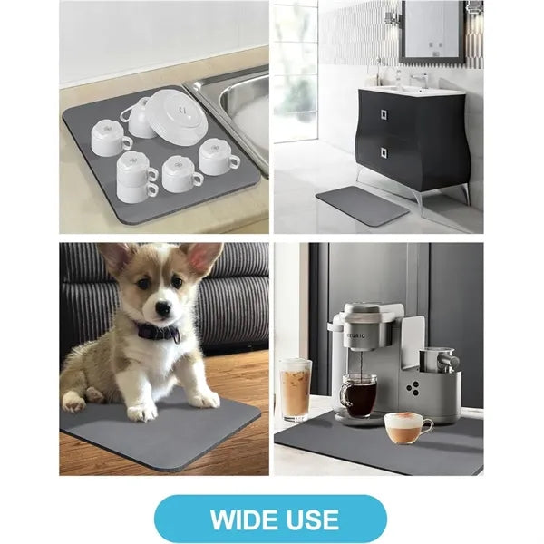 Dish Drying Mat For Kitchen Counter