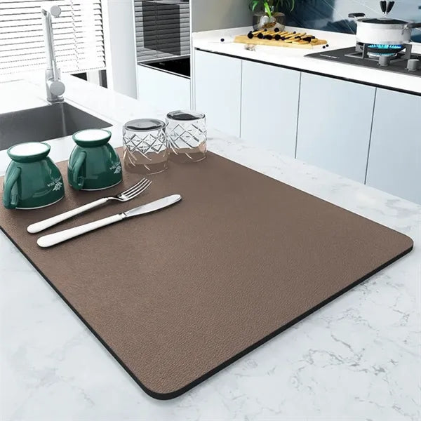 Dish Drying Mat For Kitchen Counter
