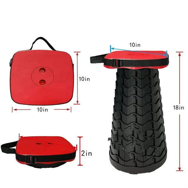 Adjustable Portable Folding Stool for Outdoor Fishing