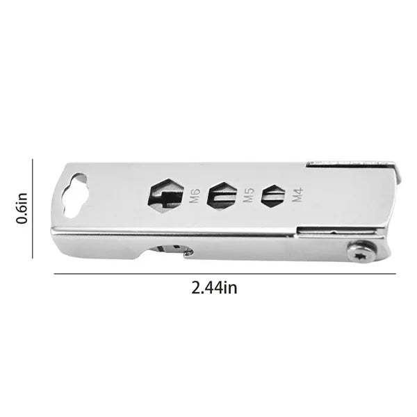 8-in-1 Portable Multi-Tool Keychain for Daily Use