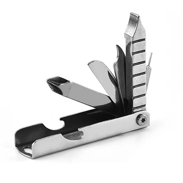 8-in-1 Portable Multi-Tool Keychain for Daily Use