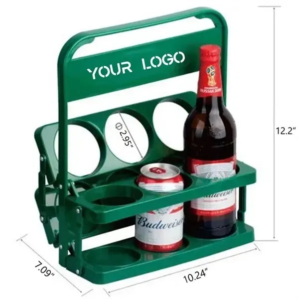 Six Bottle Foldable Beverage Carrier
