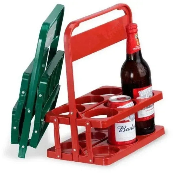 Six Bottle Foldable Beverage Carrier