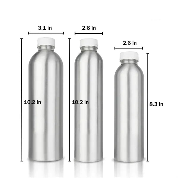 17/24/35oz Food-Grade Aluminum Water Bottle - Durable Design