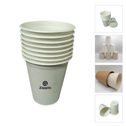 8 OZ Degradable Disposable Paper Cup